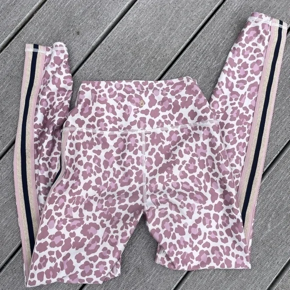 SPIRITUAL Gangster Intent High Waist 7/8 Legging Desert Leopard Print XS - Picture 5 of 5